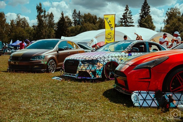 8-й автофестиваль Tuning Open Fest прошел в Подмосковье