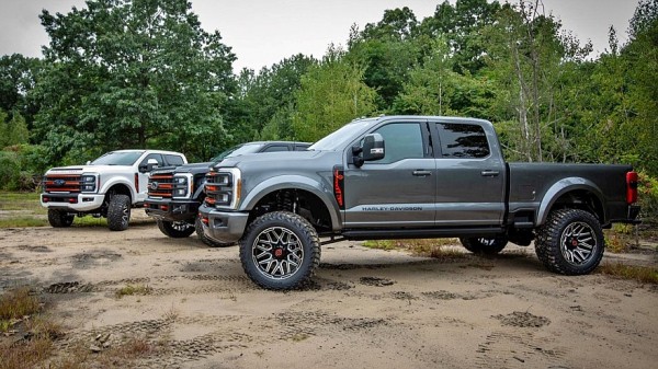 Для тех, кто любит потяжелее: новый пикап Harley-Davidson на базе Ford F-250 Super Duty