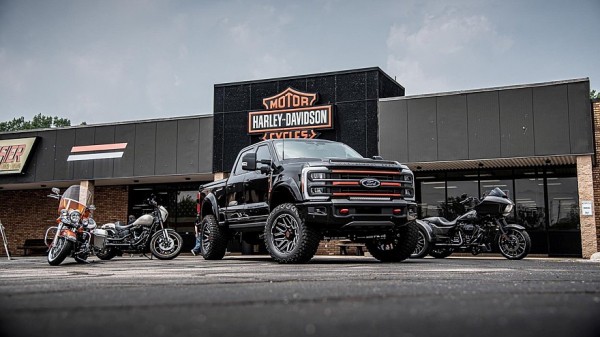 Для тех, кто любит потяжелее: новый пикап Harley-Davidson на базе Ford F-250 Super Duty