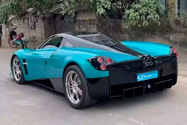 Вьетнамские умельцы построили достоверную реплику Pagani Huayra на базе Daewoo Espero